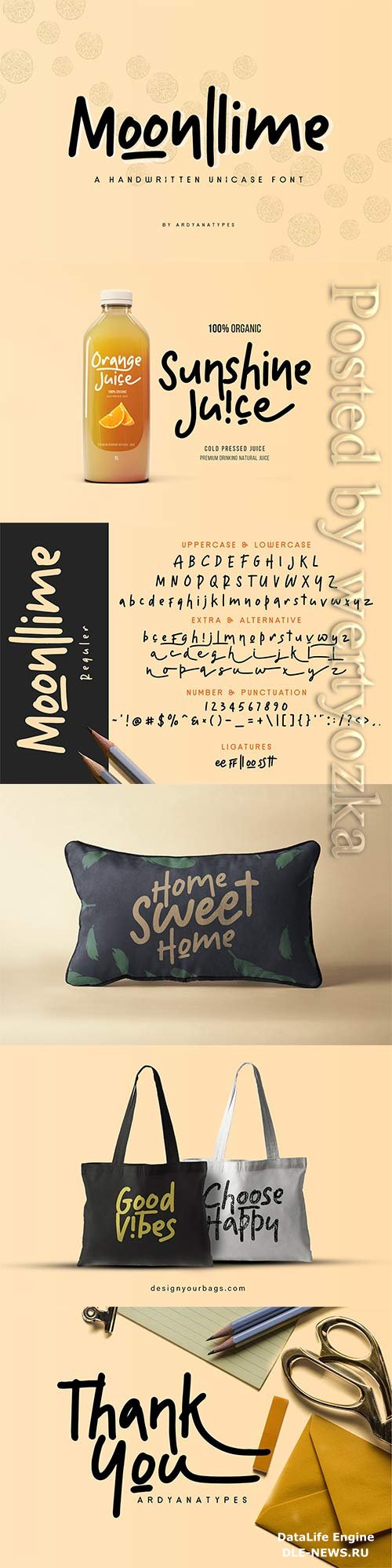 Moonlime Font