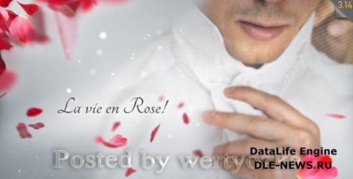 La Vie en Rose - Wedding template