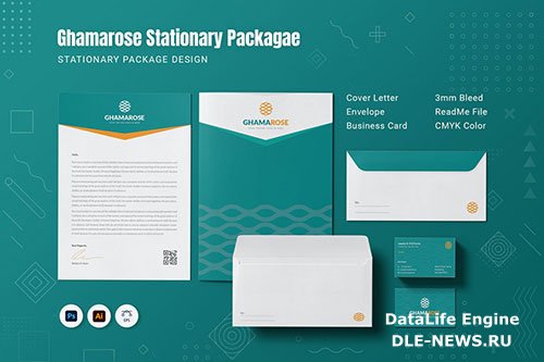 Ghamarose Stationary device for brand identity