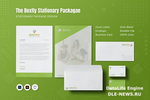 Boxfly Stationary device for brand identity