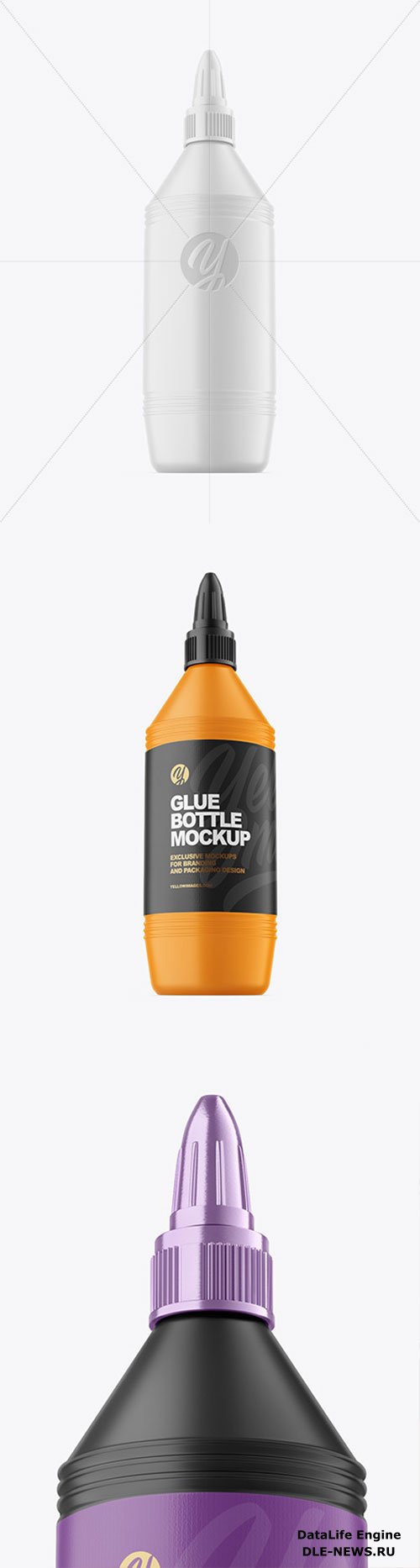 Matte Glue Bottle Mockup 86494