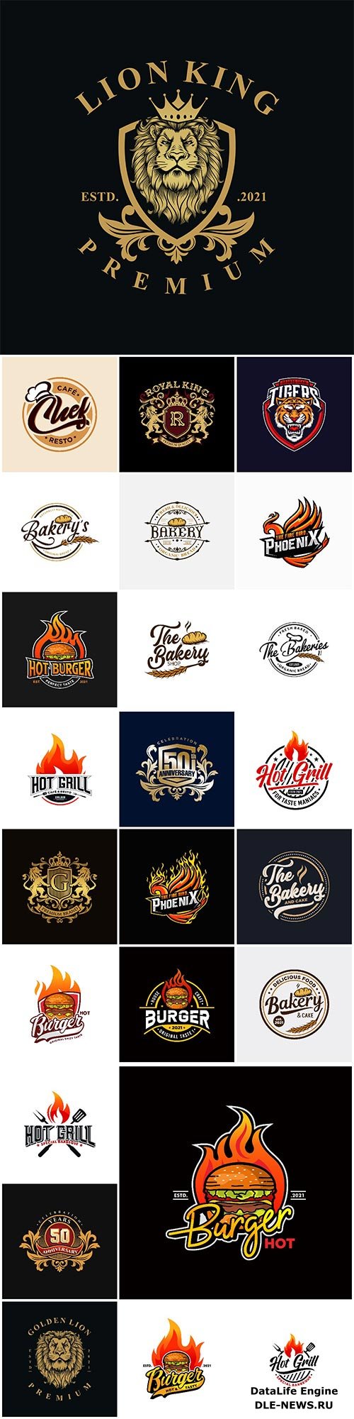 Logo collection vector design vol 8