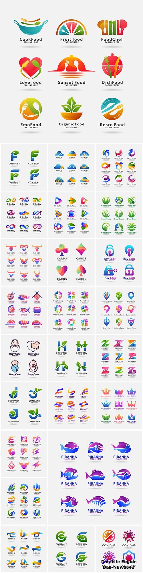 Logo collection vector design vol 7