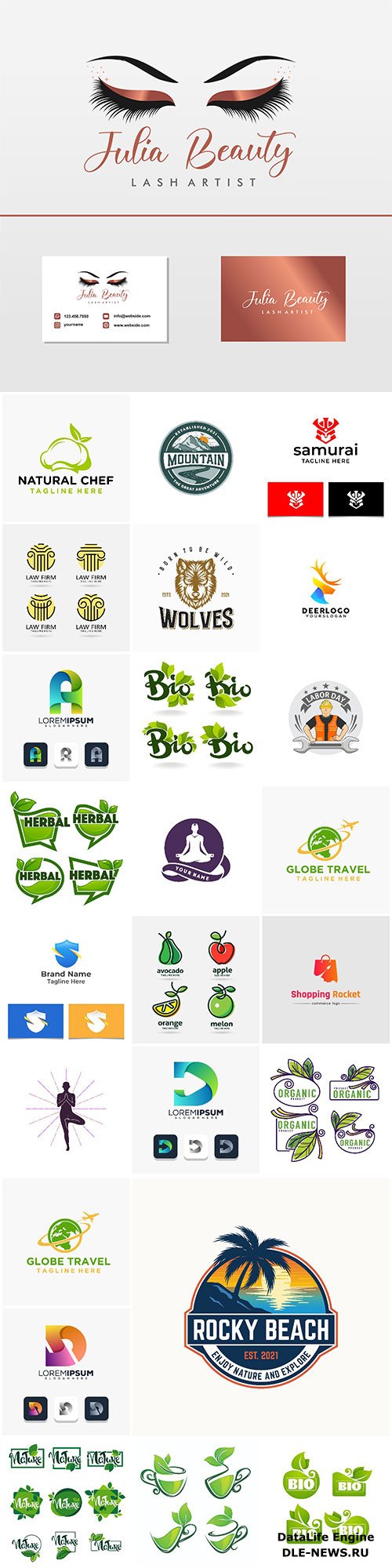 Logo collection vector design vol 9