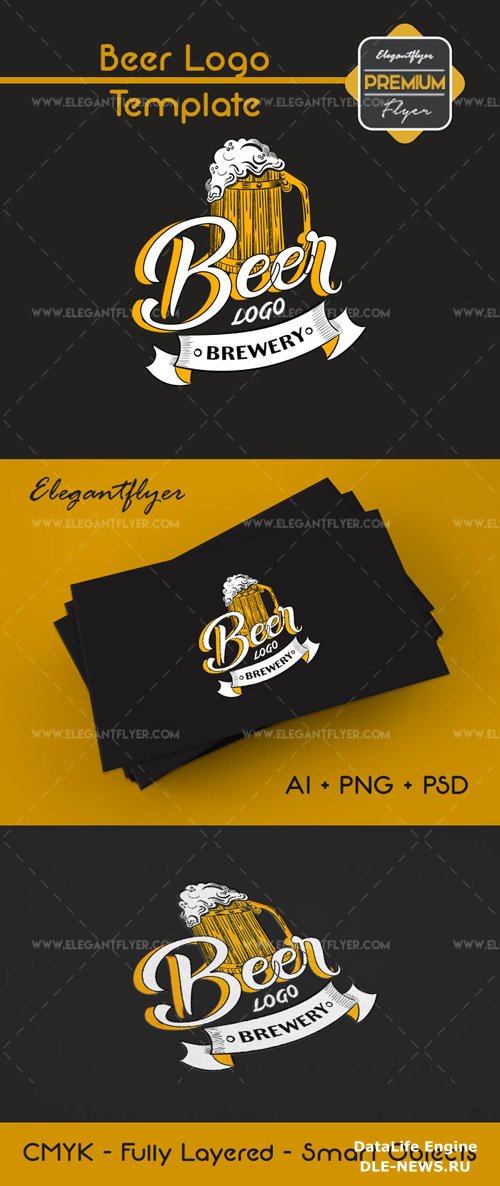 Craft Beer Logo Template