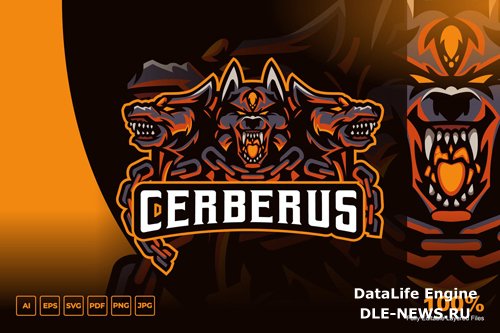 Cerberus Mascot Logo