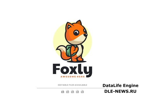 Fox Cartoon Logo