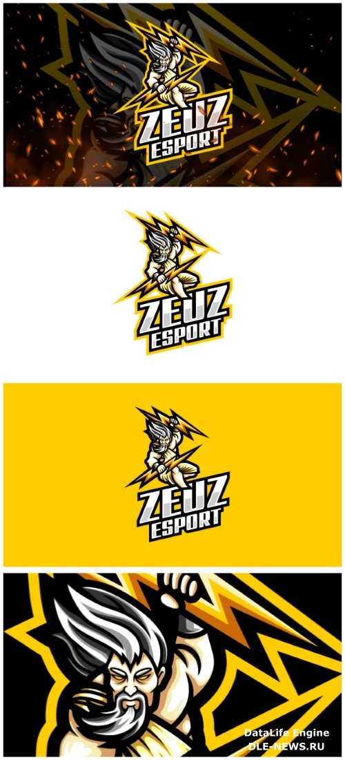 Zeus E-Sport and Sport Logo Template