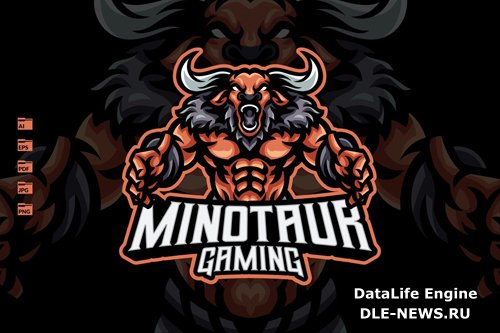 Minotaur Mascot Logo