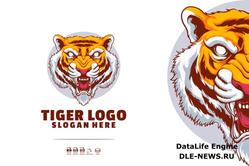 Tiger logo template