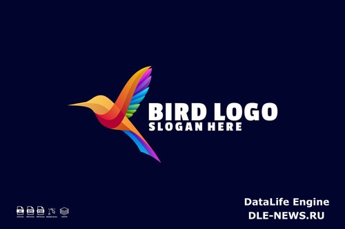 Bird Gradient Logo