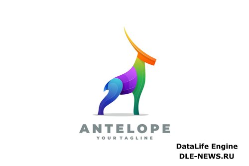 Antelope Colorful Logo Template