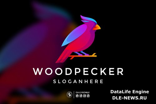 Wood Pecker Logo Templates