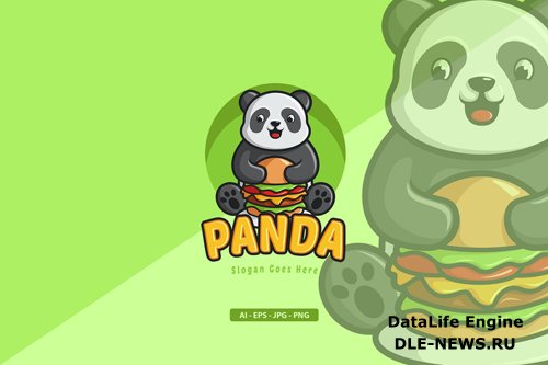 Panda - Mascot Logo