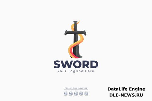 Sword Logo Template