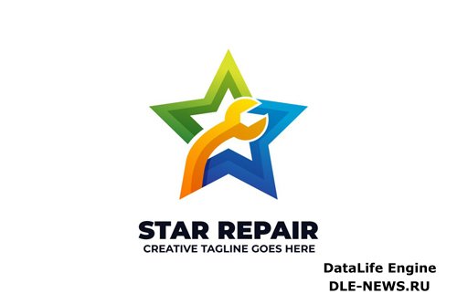 Star Repair Garage Service Logo