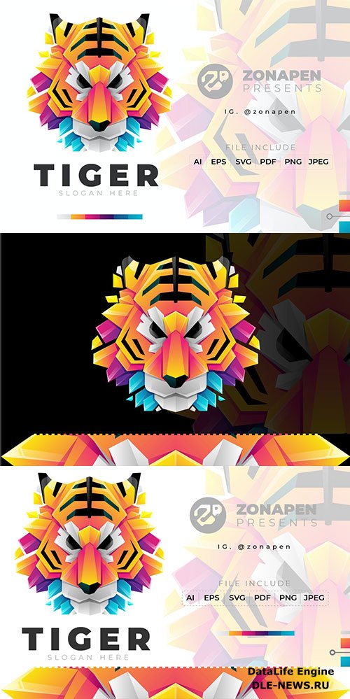 Tiger Gradient Logo