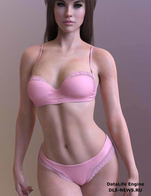 X-Fashion Spicy Lingerie Set for Genesis 8 and 8 1 Females