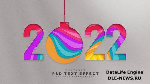 2022 paper text effect psd