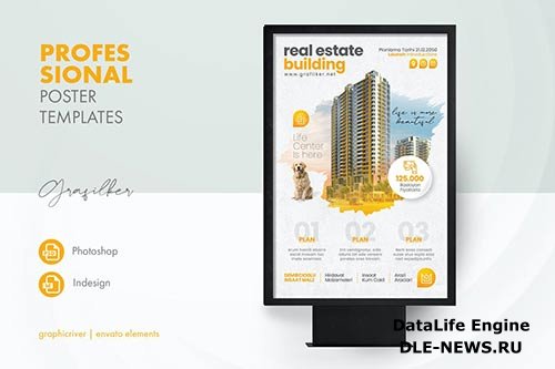 Real Estate Poster Templates