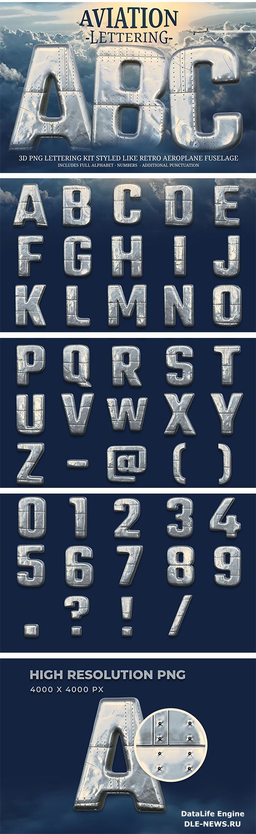 Aviation Lettering Pack