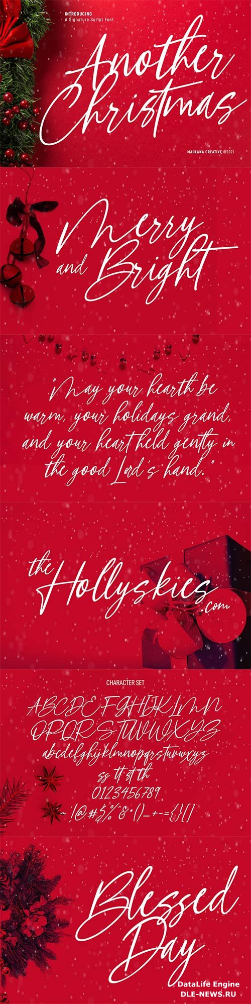 Another Christmas Script Font