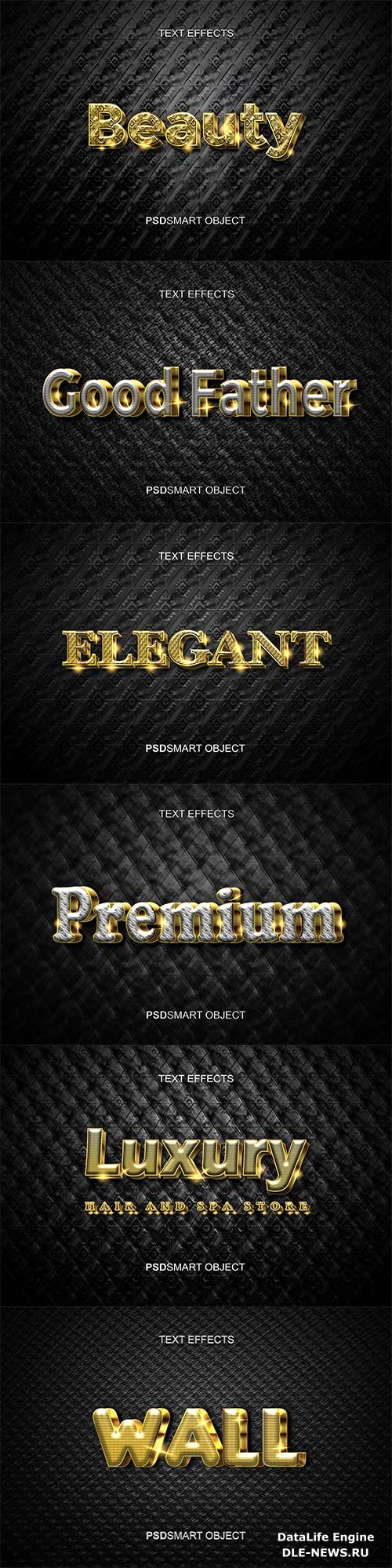 Psd text effect set vol 71