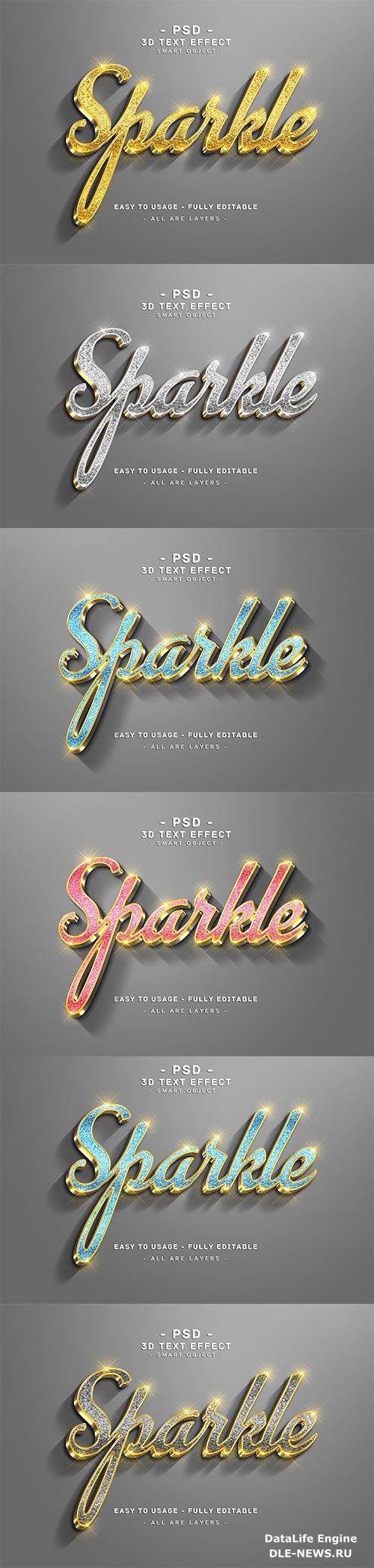 Psd text effect set vol 70