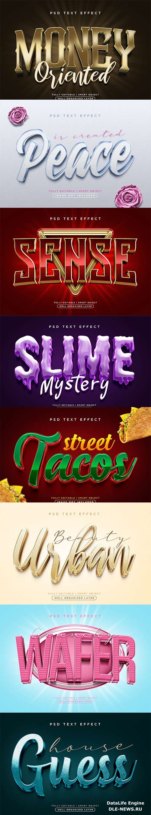 Psd text effect set vol 61