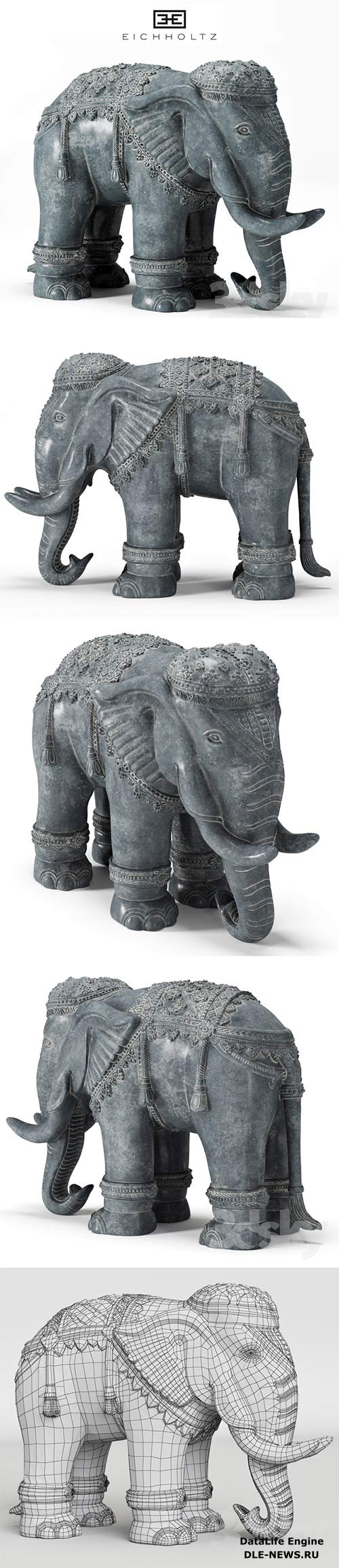 3D Models EICHHOLTZ ELEPHANT XL