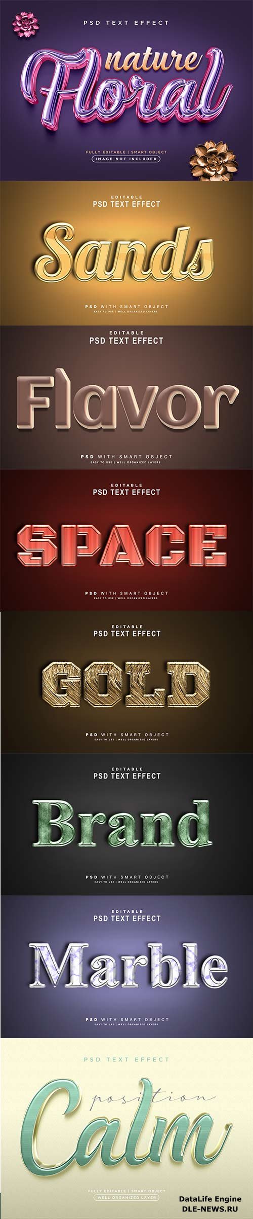 Psd text effect set vol 62