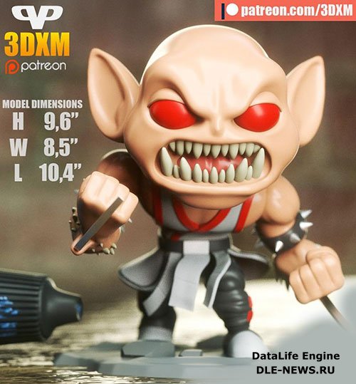 3DXM - Baraka Chibi