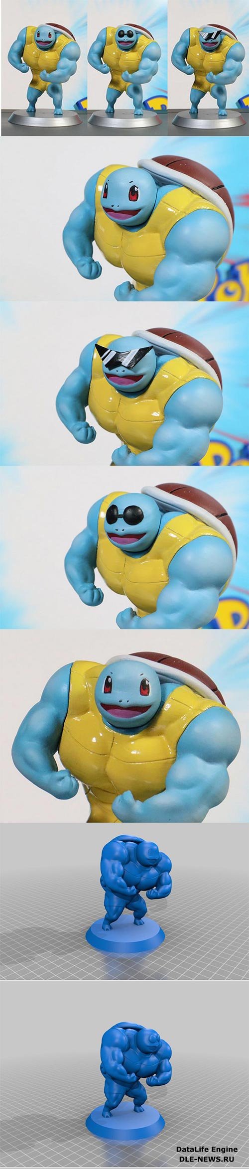 Ultra swole Squirtle - pokemon