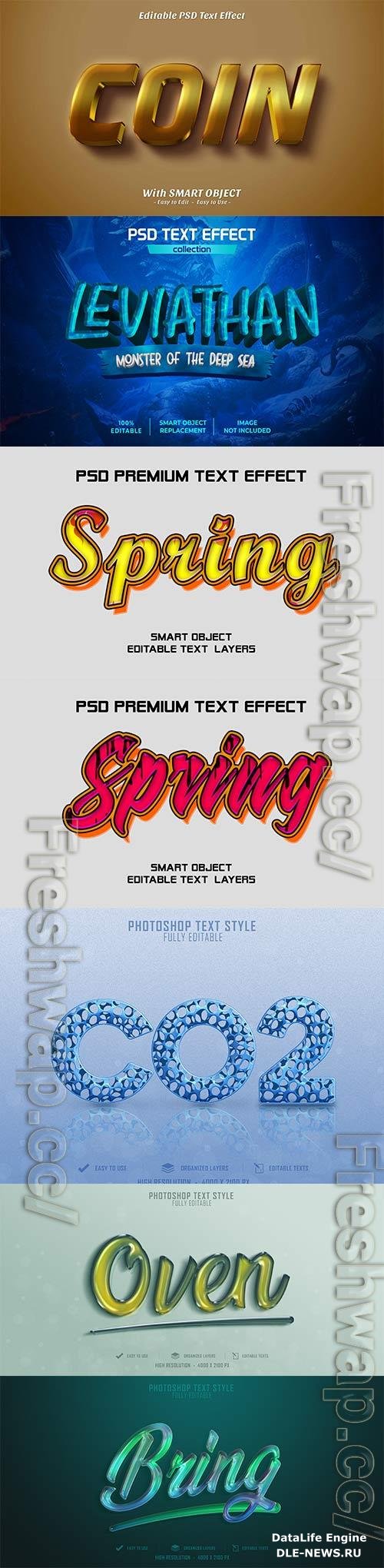 Psd text effect set vol 370