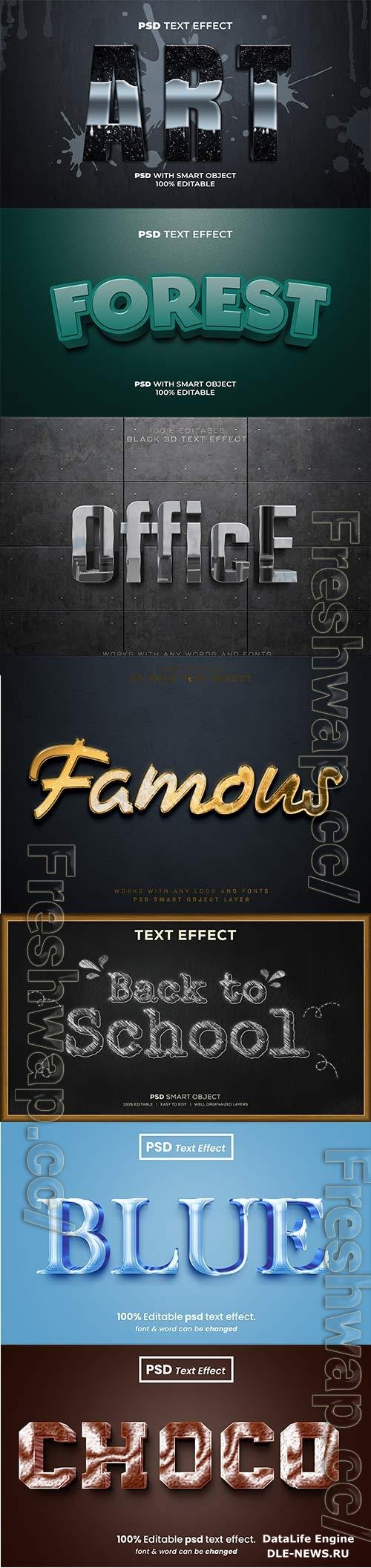 Psd text effect set vol 376