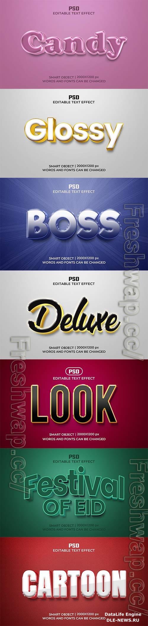 Psd text effect set vol 374