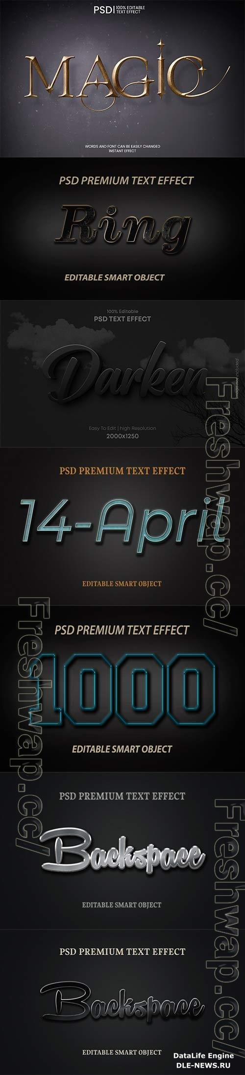 Psd text effect set vol 380