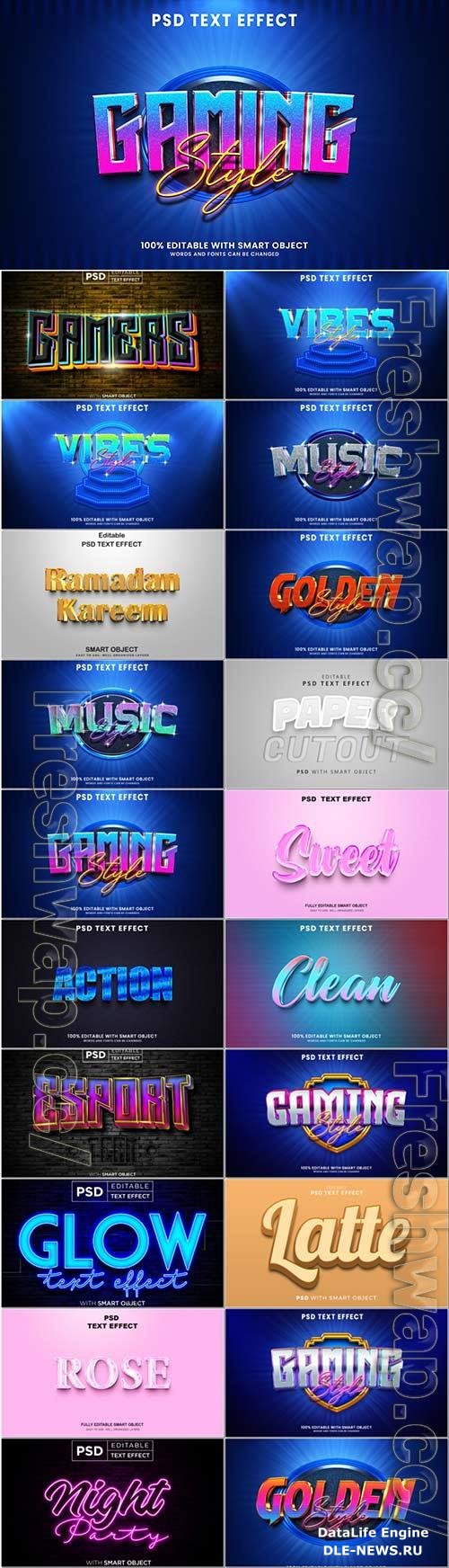 Psd text effect set vol 388