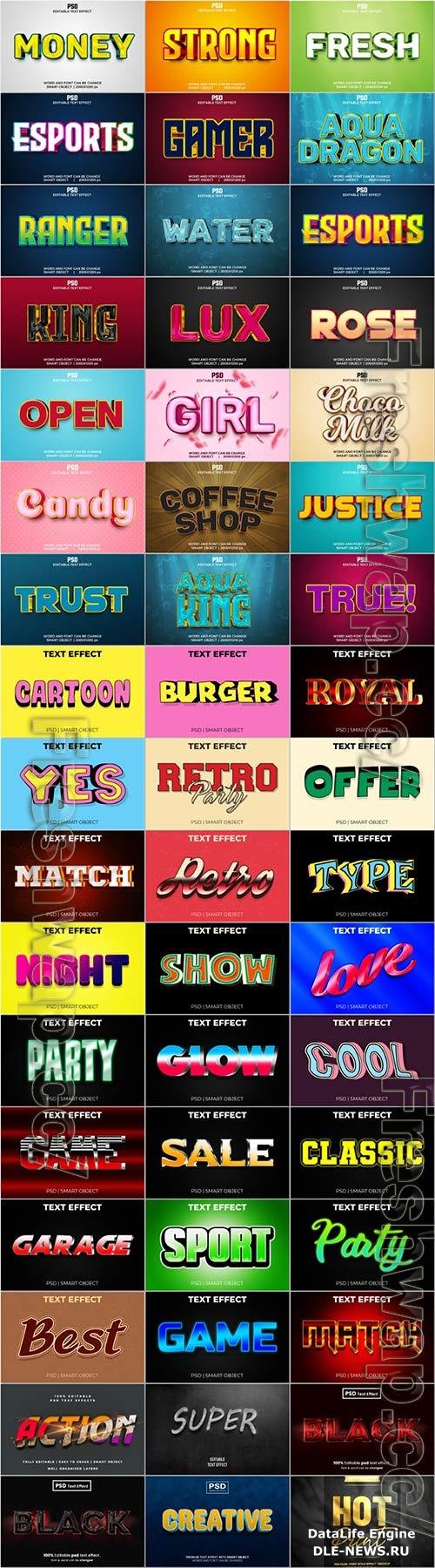 Psd text effect set vol 403