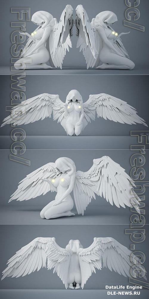 Sexy Angel 002 3D Print