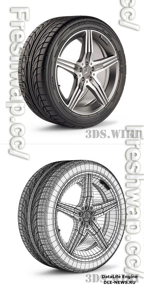 MERCEDES-BENZ AMG WHEEL 3D Model