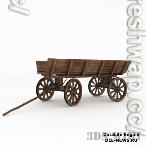 Cart 3D Model