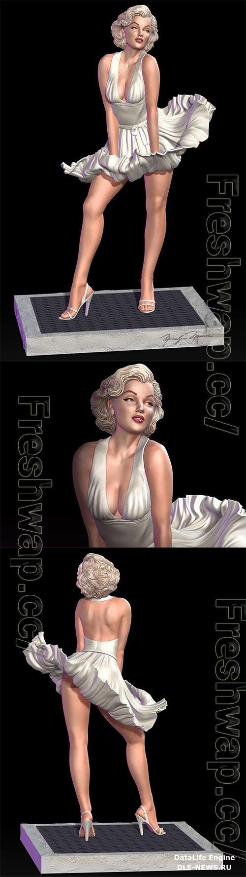 Marilyn Monroe 3D Print Model