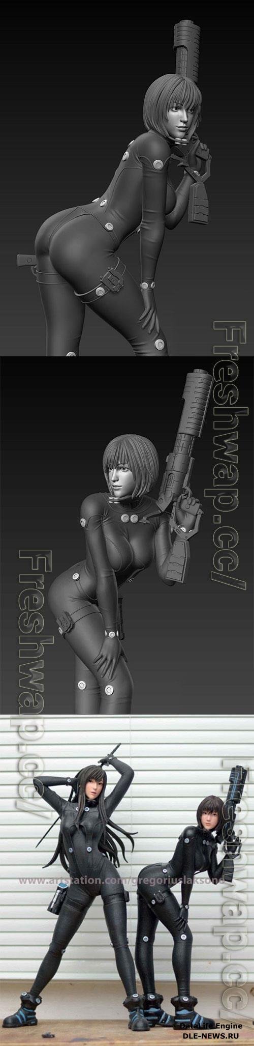 Anzu Yamasaki 3D Print Model