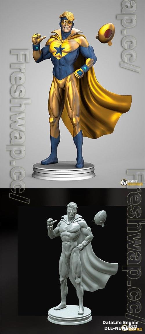 Booster Gold - DC comics 3D Print Model