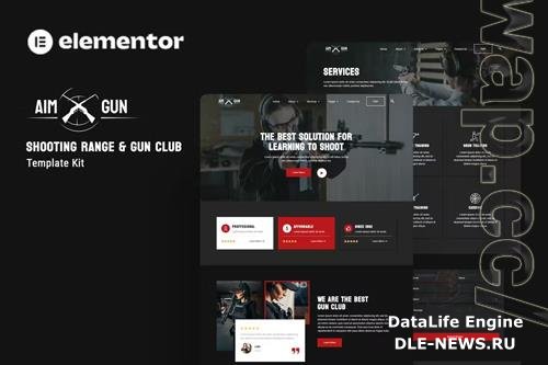 ThemeForest - Aimgun - Shooting Range & Gun Club Elementor Template Kit 38314689