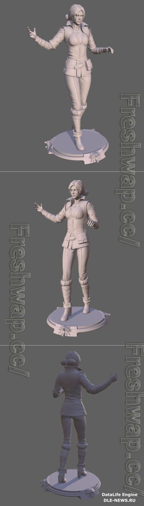 Triss Merigold - The Witcher 3D Print