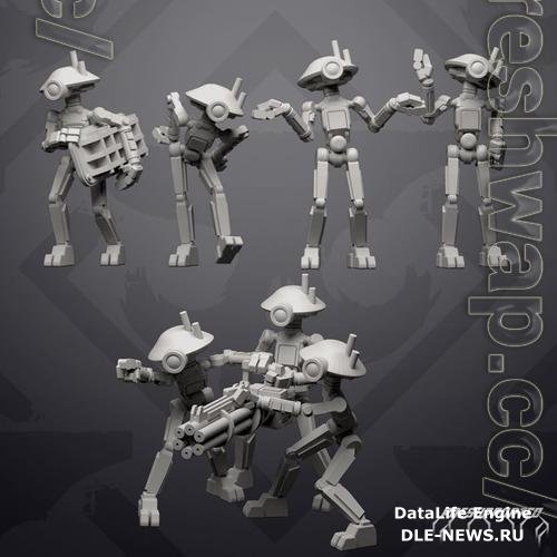 Skullforge - Mechano drones 3D Print