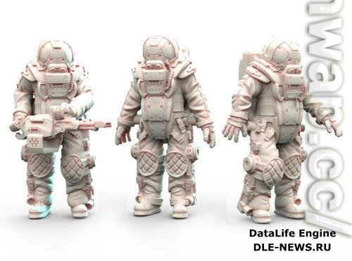 Space Suit 3D Print