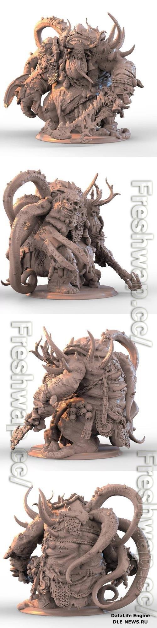 Plague Demon 3D Print